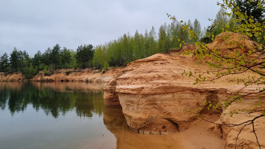 Песчаные карьеры в Новинке