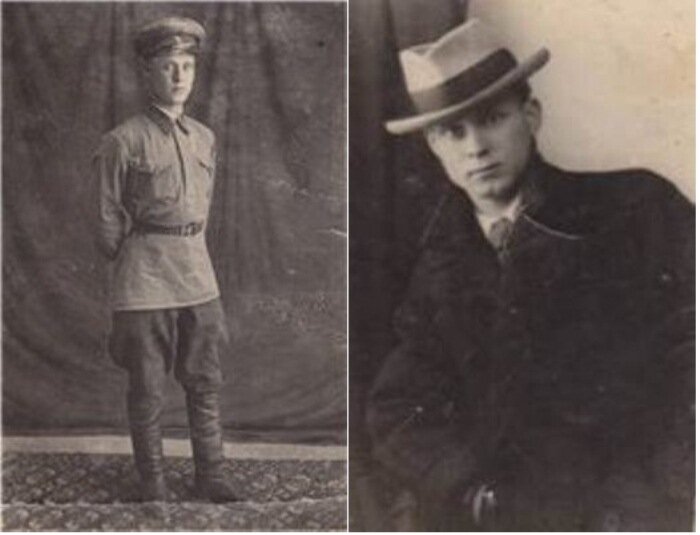  Василий Лобачев до отправки на фронт.