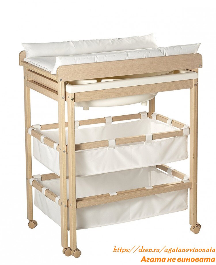 варианты пеленальников, листайте. Открытый пеленальник с полками