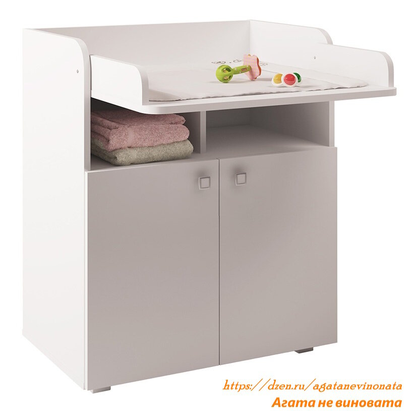 классический пеленальник с ящиками