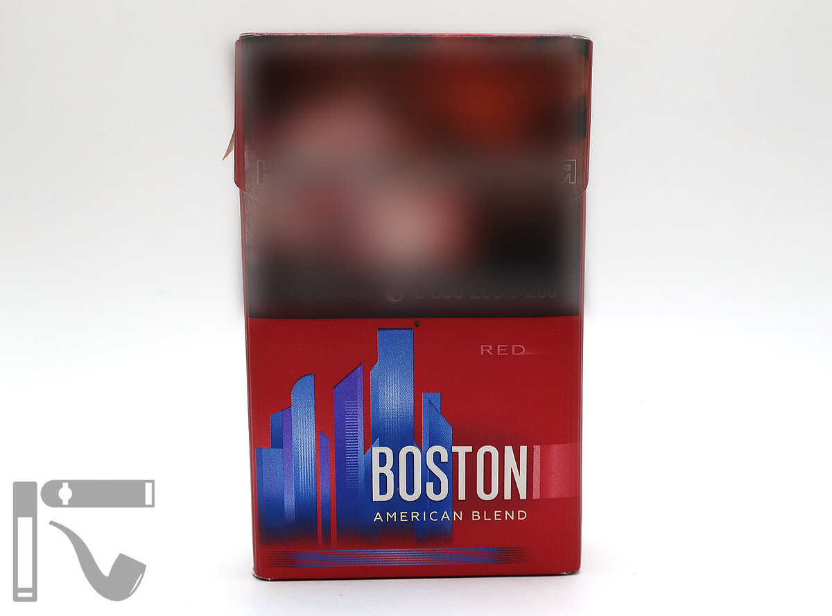 Сигареты Boston Red. Фото: © канал "Уголок Курильщика"
