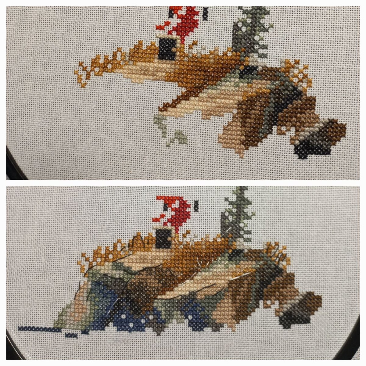 Коллаж по маяку