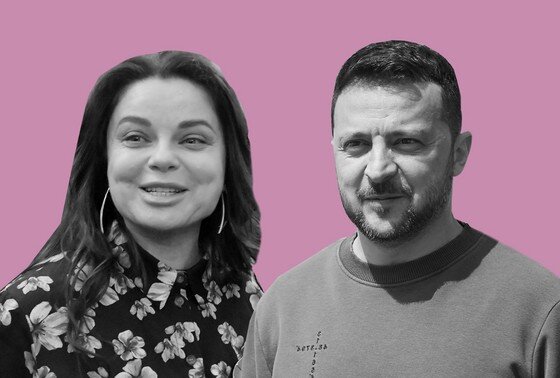    Наташа Королева, Владимир Зеленский