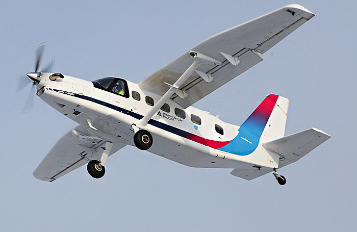    Первый полет легкого многоцелевого самолета «Байкал».пресс-служба «Байкал-инжиниринг»/ТАСС