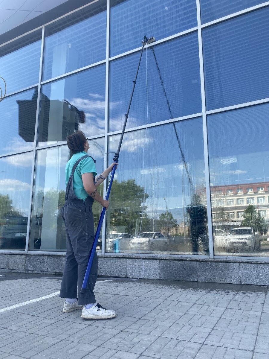 WFP Мойка витражей и фасадов