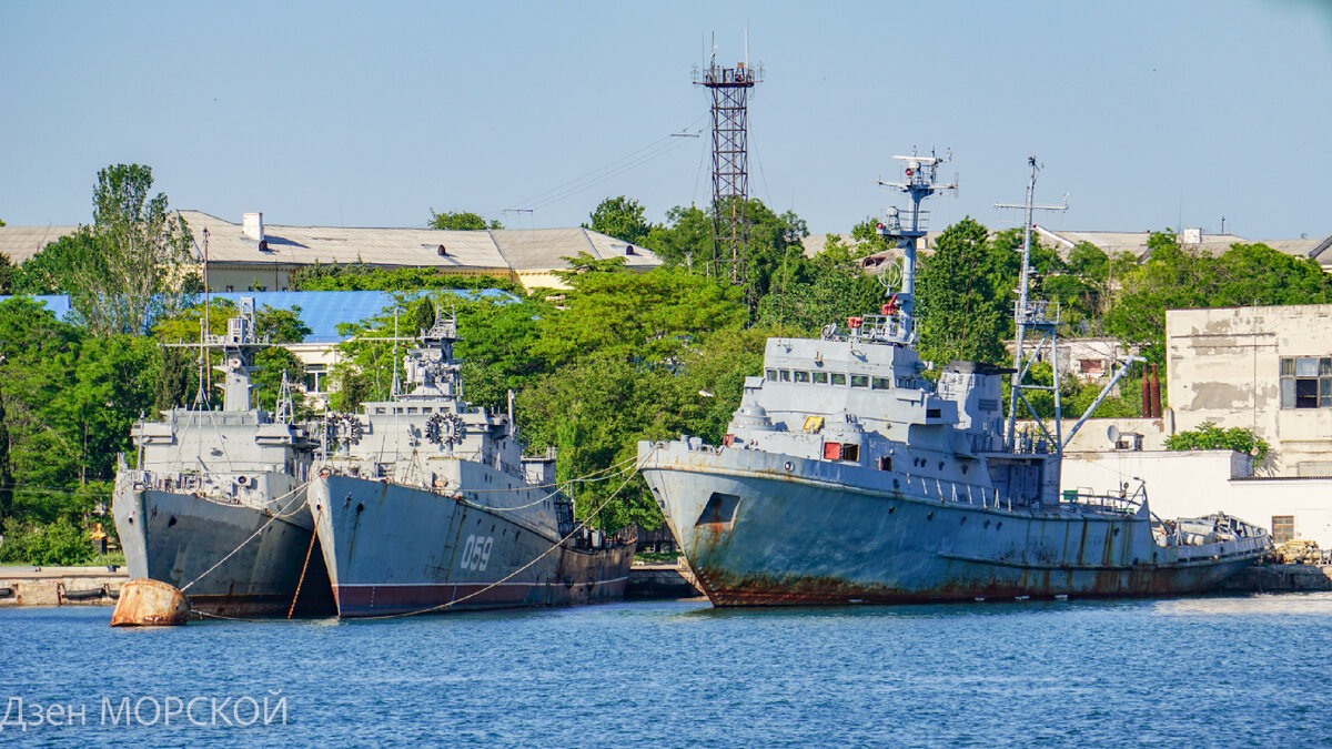 Списанные "Александровец", "Поворино" и "Корец". Лето 2023 г.