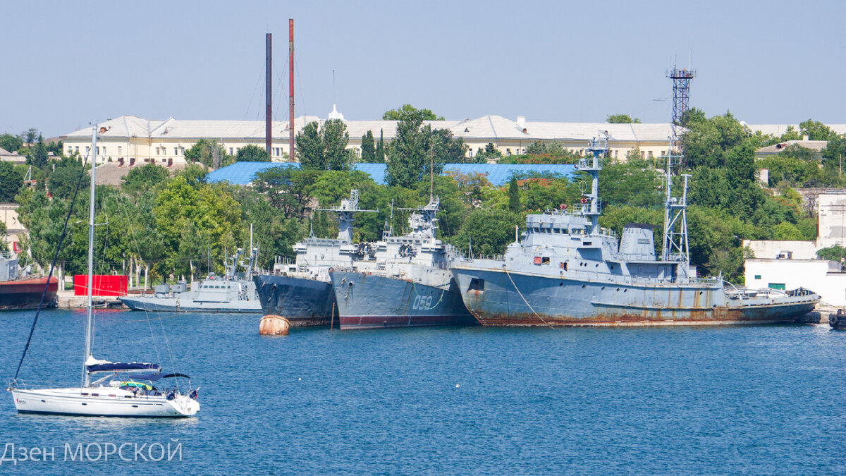 Списанные "Александровец", "Поворино" и "Корец". Лето 2023 г.