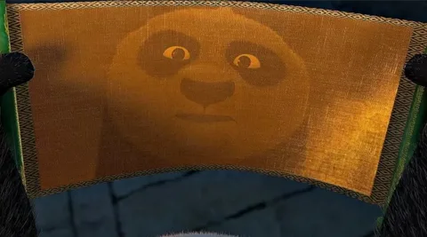 В фильме "Кунг-фу Панда" По видит в Свитке Дракона лишь пустую поверхность, но потом он понимает, что истинный секрет не в самом свитке, а в нем самом.