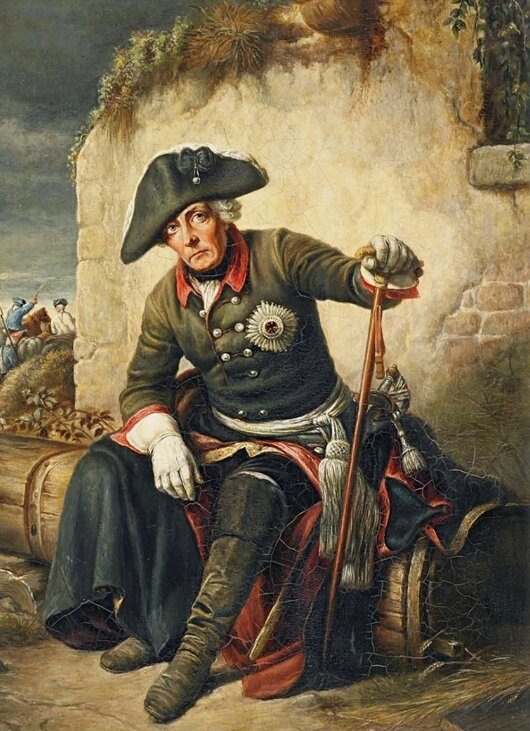 Фридрих Великий, король Пруссии.