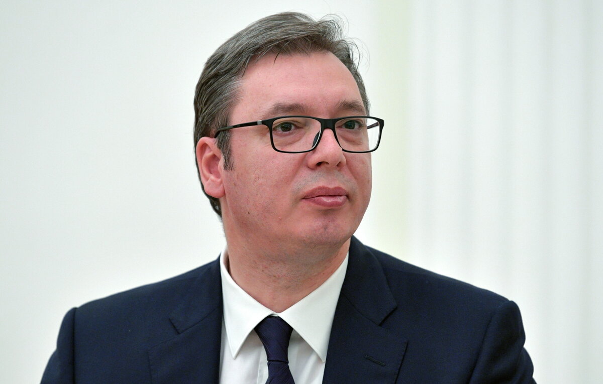    Президент Сербии Александар Вучич  Алексей Дружинин/ТАСС