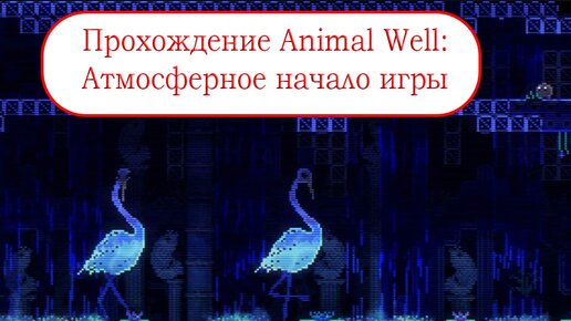 Атмосферное начало игры - Прохождение Animal Well #1