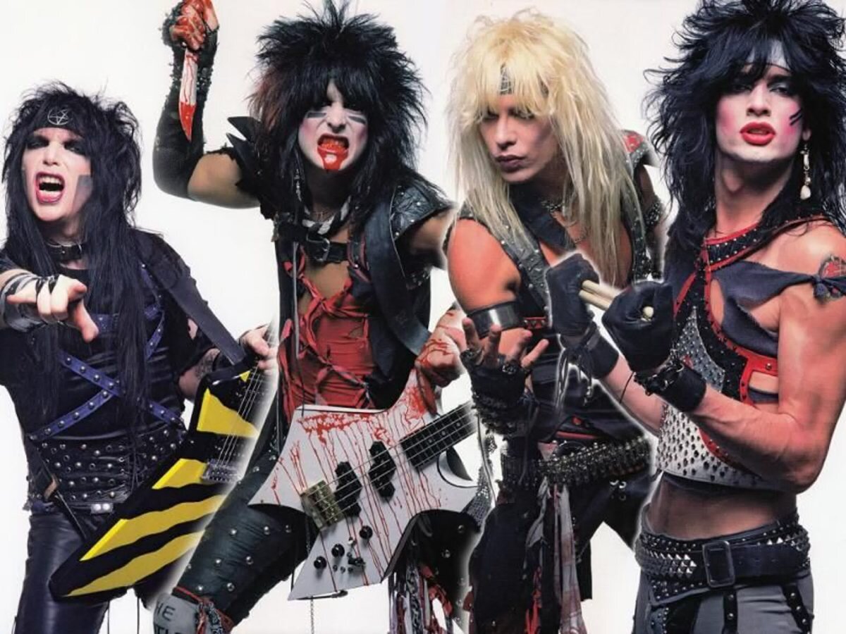 Mötley Crüe на пике славы