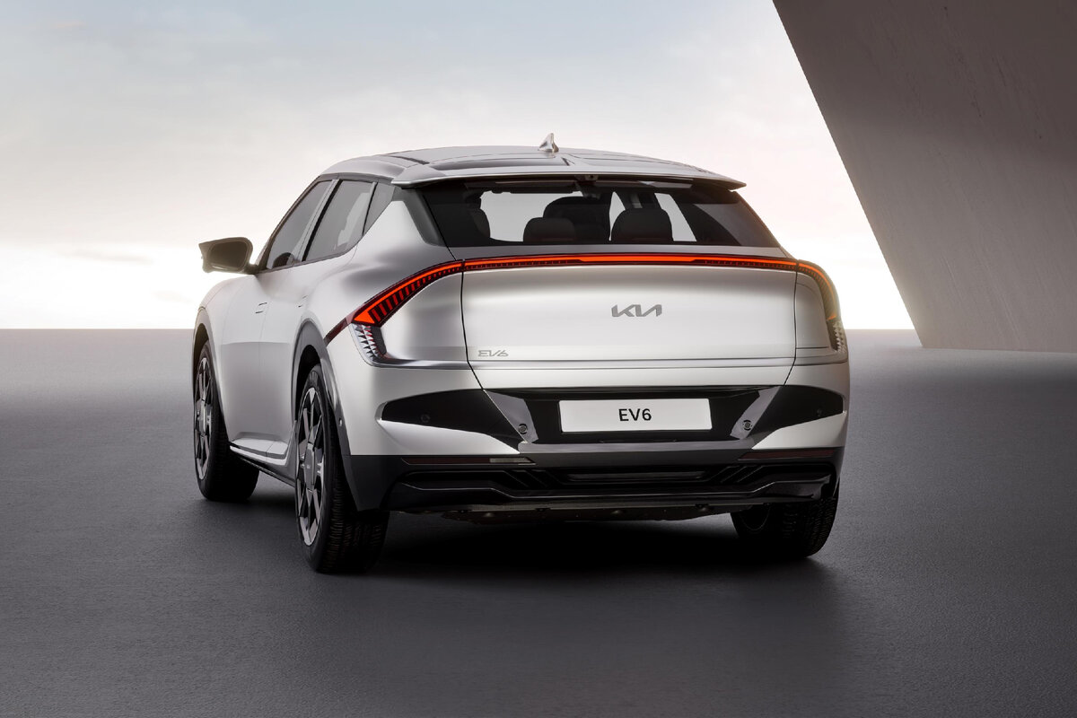 Kia EV6 2025 года, рестайлинг