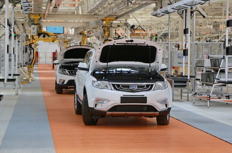 На производстве Geely Auto