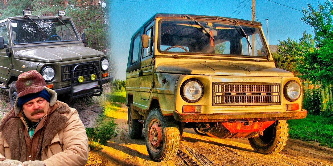 Лумзик, ЛуАЗ, Лунаход – самый милый советский вездеход. Это был первый в СССР переднеприводный автомобиль. Везде пролезет