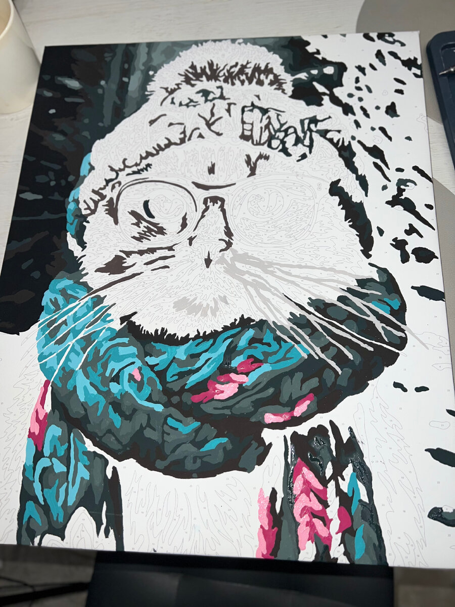 Котейк, не кубизм, но тоже хорошо.