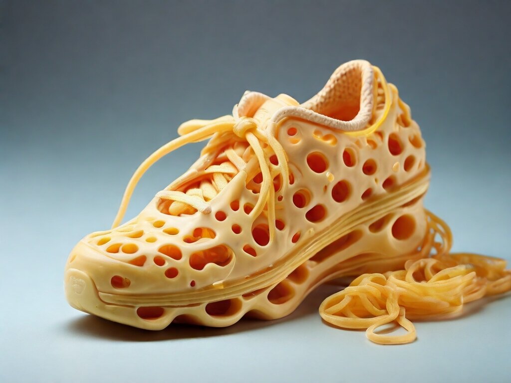 Кроссовки из сыра
