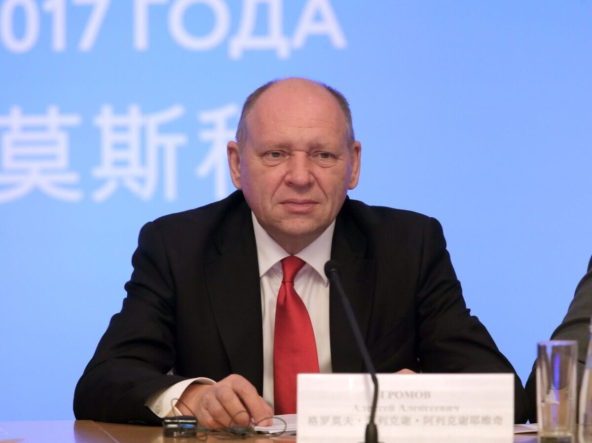    Первый заместитель руководителя администрации президента РФ Алексей Громов на Третьем форуме СМИ России и Китая в Москве. 4 июля 2017© РИА Новости / Виталий Белоусов