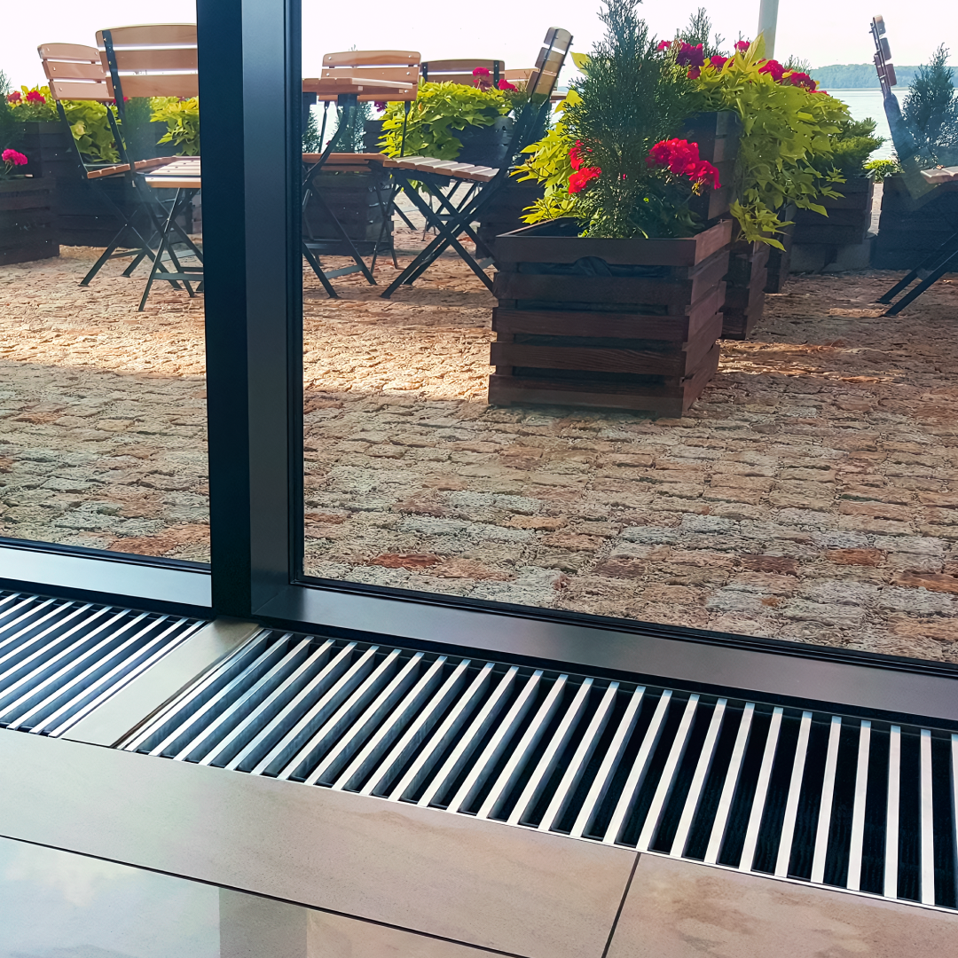 Внутрипольный конвектор 