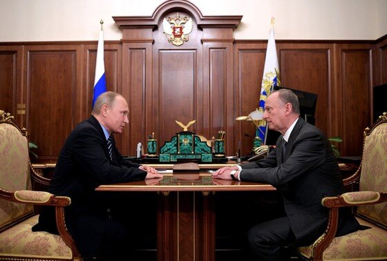    Владимир Путин и Николай Патрушев