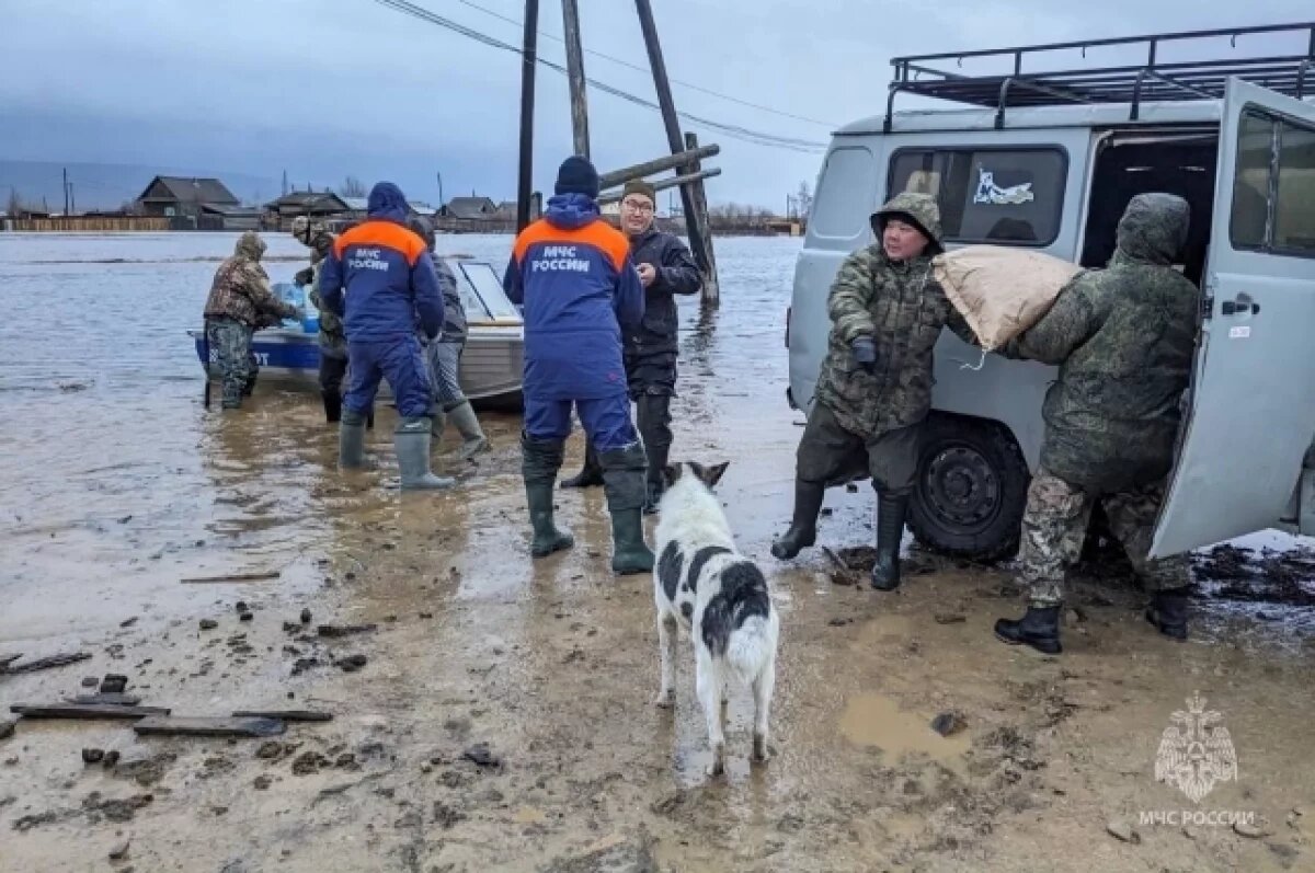    Всего в зоне подтопления находятся 109 дворов, включая 89 домов, с населением 320 человек.