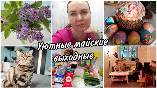 🏠Как прошли наши майские выходные. 👛Обзор покупок.😻 Котокафе. Очередная перестановка в квартире.