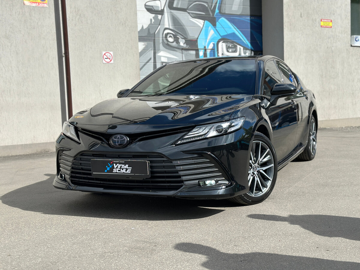 Toyota Camry 3.5 - полировка кузова, перешив руля, перешив потолка и  покраска потолочного пластика, антихром | Автостудия Vinyl Style | Дзен