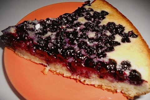 Рецепт Пирог с черникой