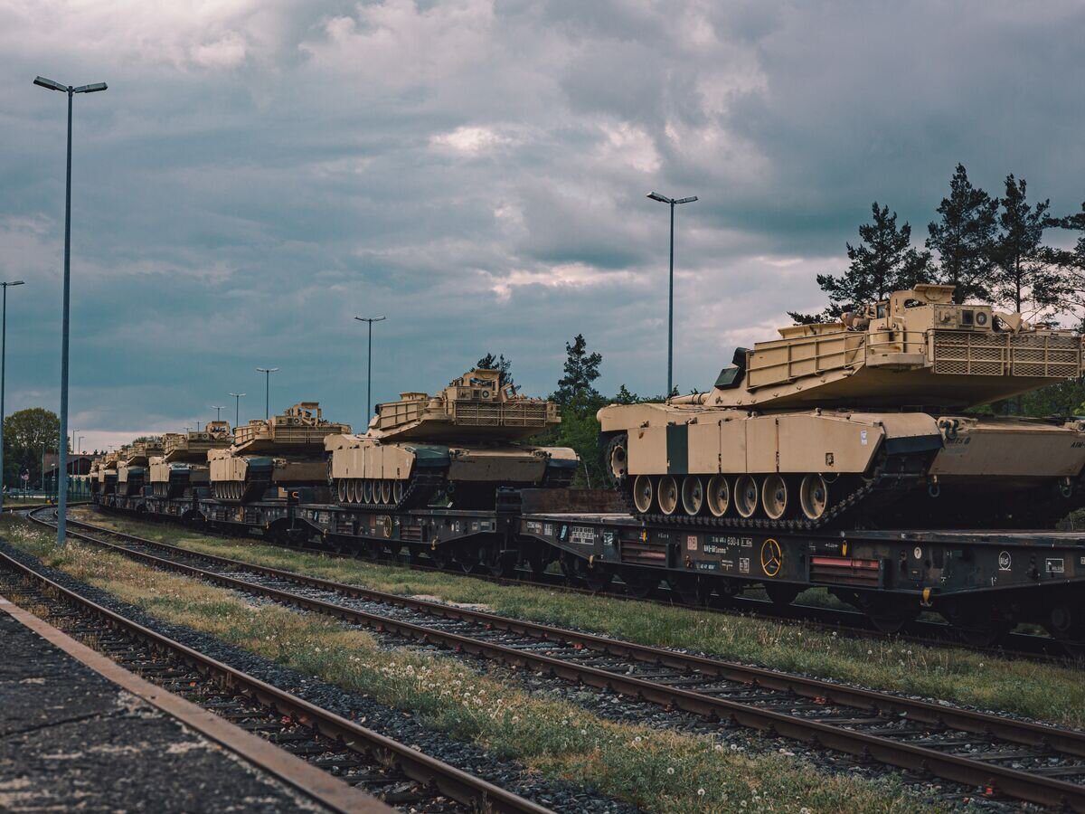    Танки M1A1 Abrams© Фото : Public Domain/Spc. Christian Carrillo