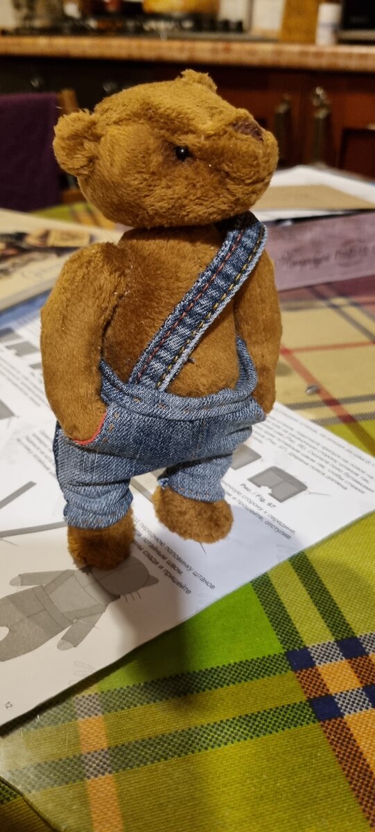 Вот он, мой первый, ещё не до конца одетый Квакин, ждет майку и рогатку)