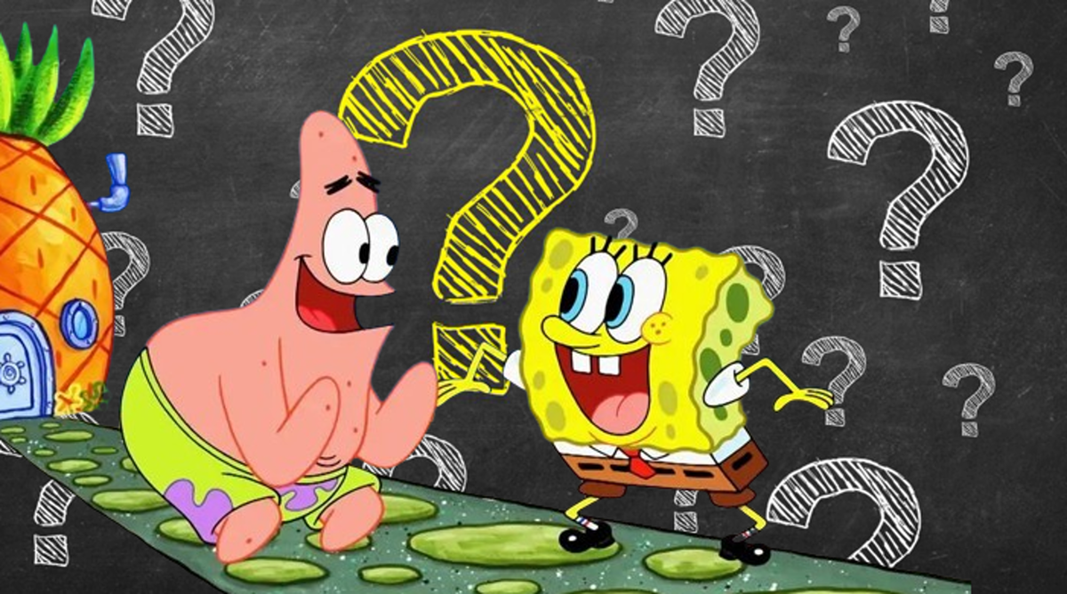 Патрик, что ты здесь делаешь?...Пишите ответ в комментариях. 