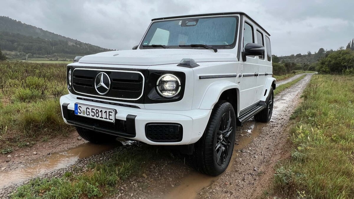 Первый в истории электрический Mercedes-Benz G-class с EQ-технологией