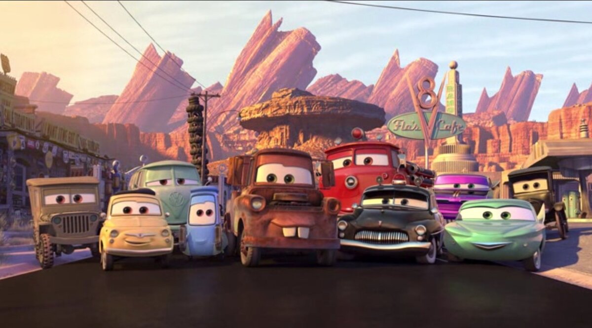    Мультфильм «Тачки» способен порадовать не только детей, но и автолюбителей со стажем. В  анимационном творении студии Pixar, вышедшем на экраны в 2006 году, есть множество интересных деталей и отсылок, которые наверняка приведут в восторг людей, разбирающихся в автомобилях. Мы собрали незаметные на первый взгляд, но очень любопытные факты из «Тачек», в одной галерее. Фото: кадры из мультфильма «Тачки»