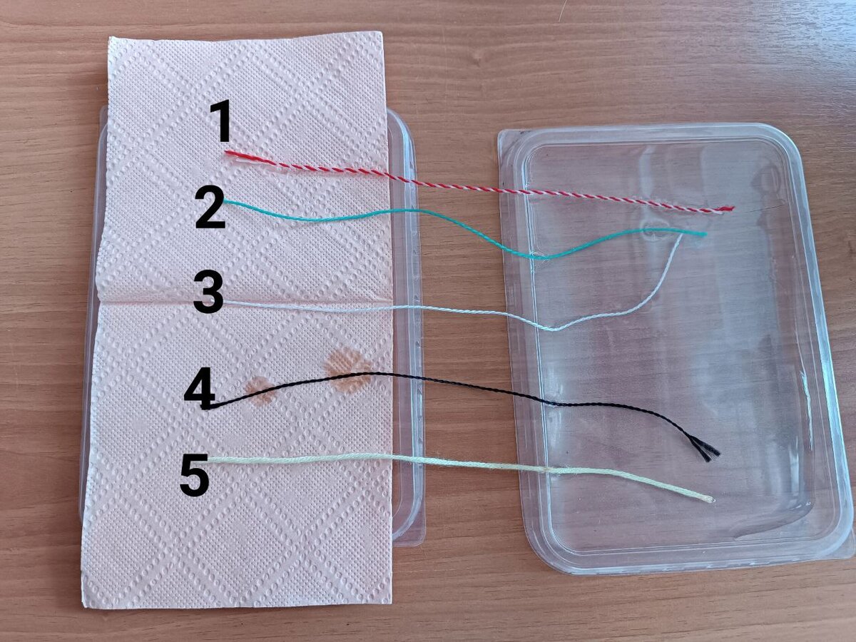 Прошло 4 минуты, после того, как была добавлена вода в один лоток