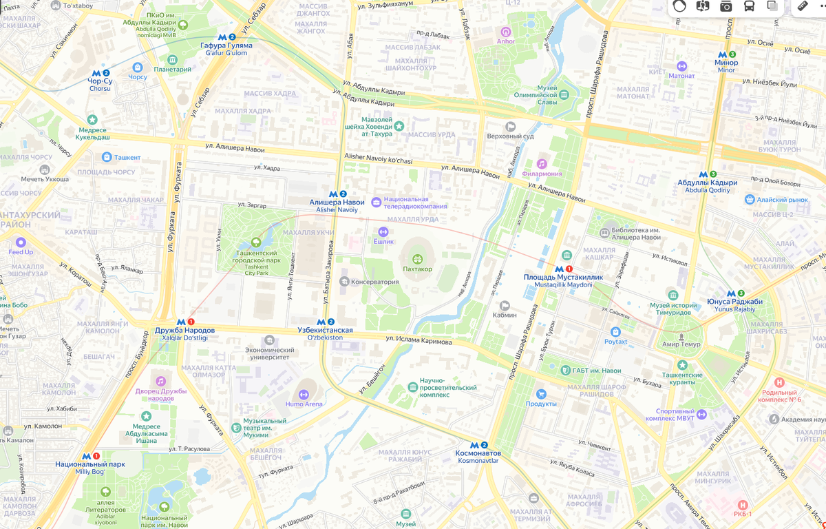 Центр Ташкента