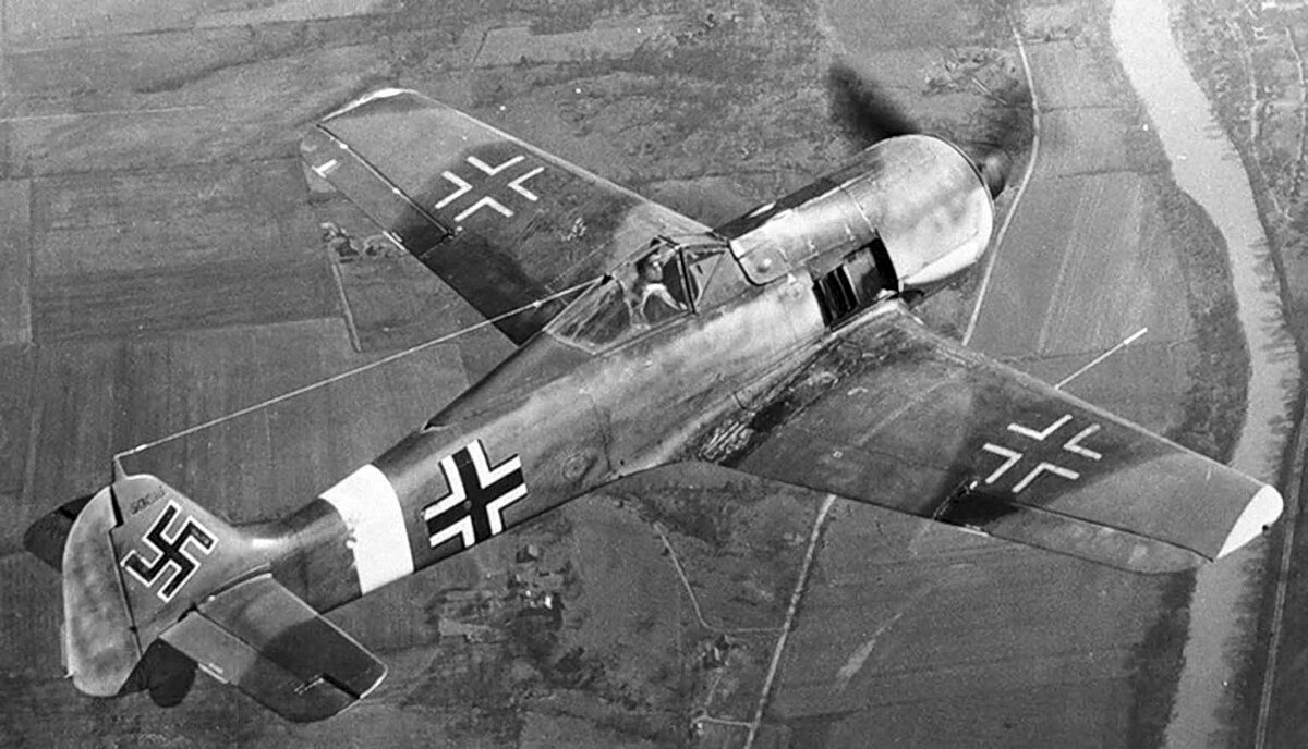 Немецкий истребитель Фокке Вульф 190