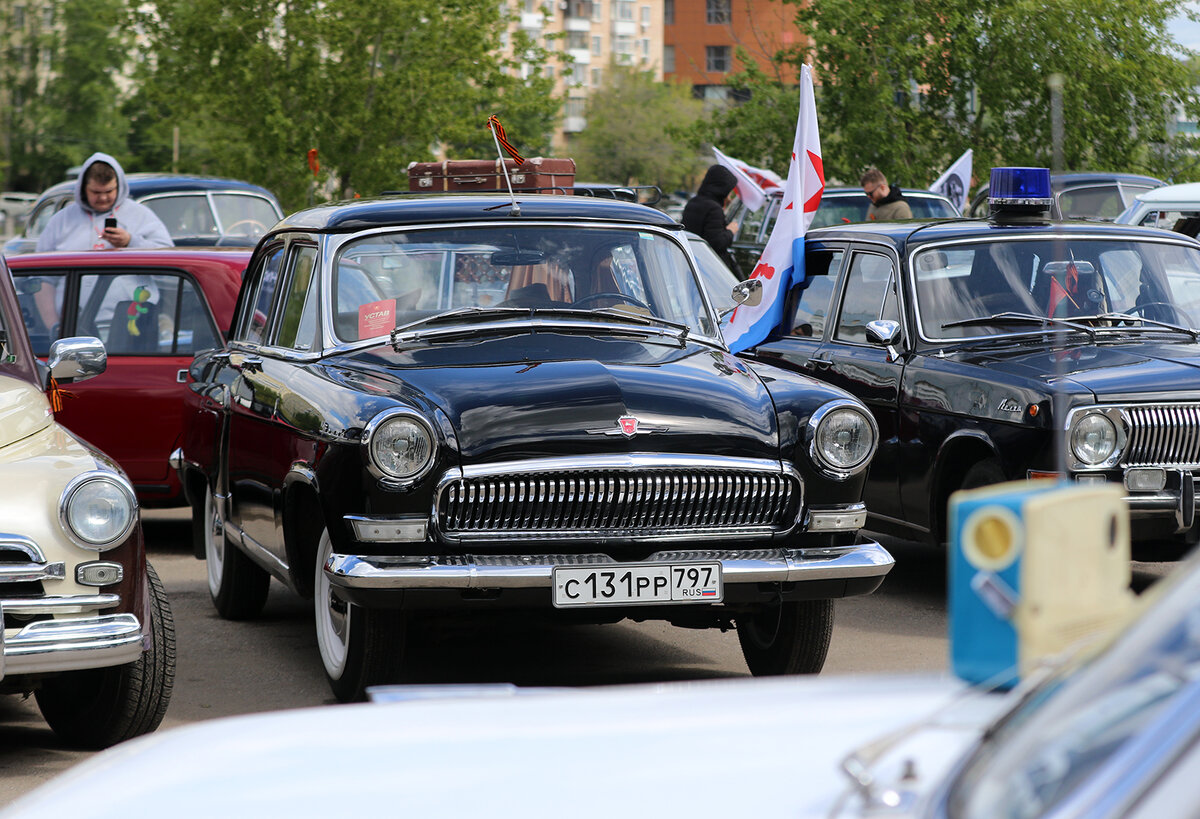 фестиваль ретроавтомобилей МК "Круг Победы"