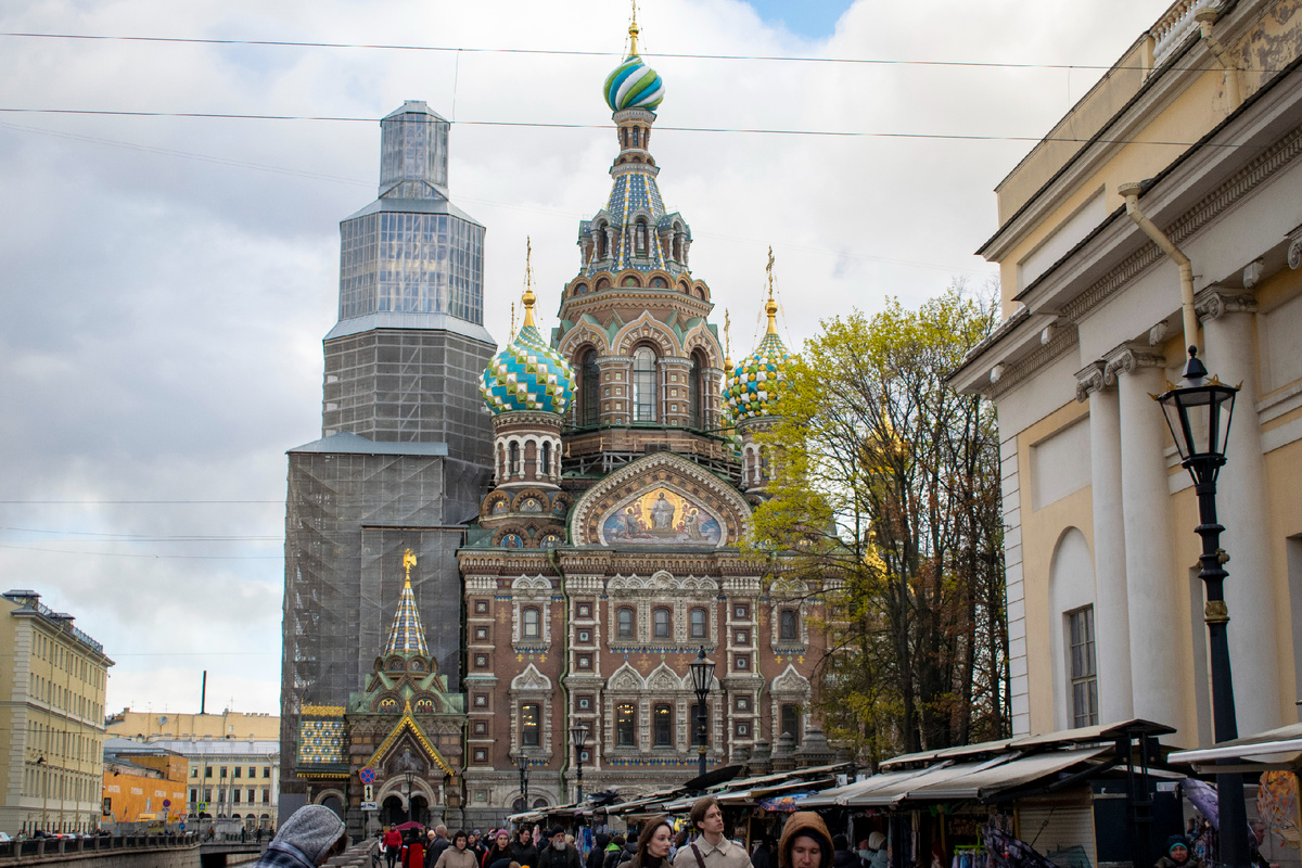 Храм Воскресения Христова Санкт-Петербург. Фотография автора статьи. 