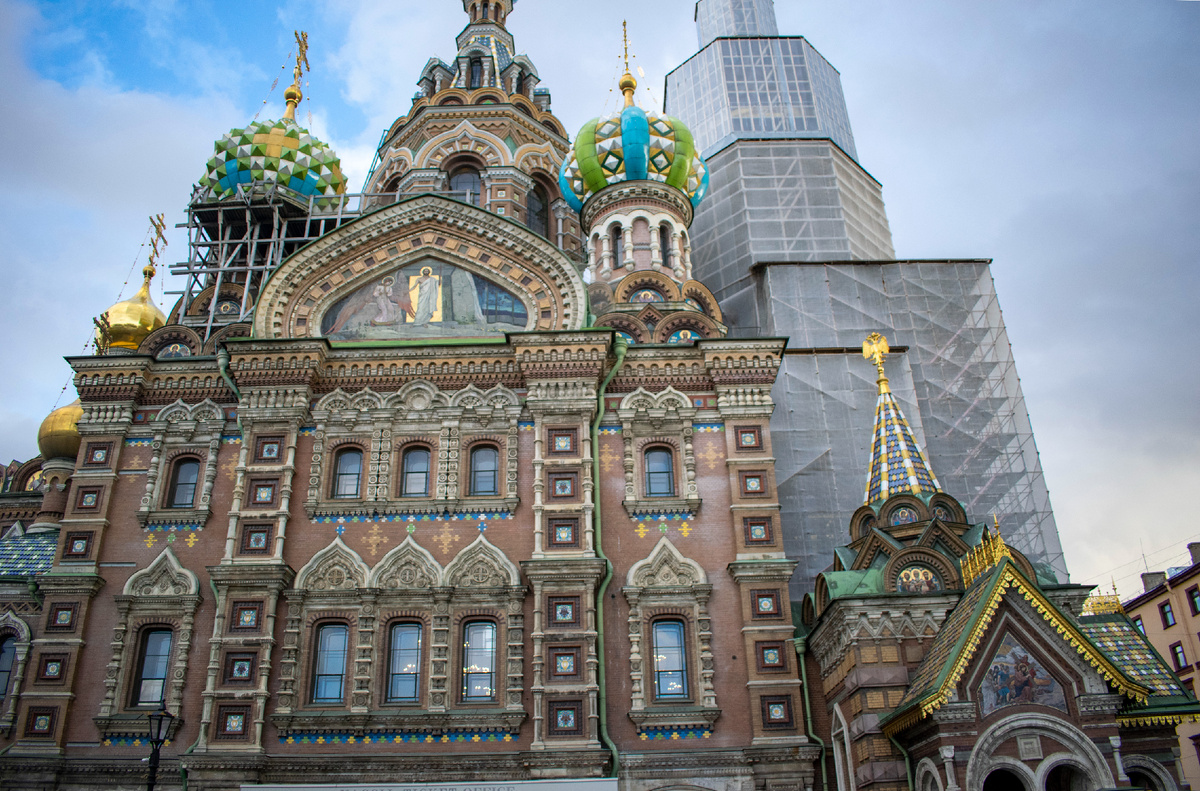 «Спас на крови» Санкт-Петербург. Фотография автора статьи. 