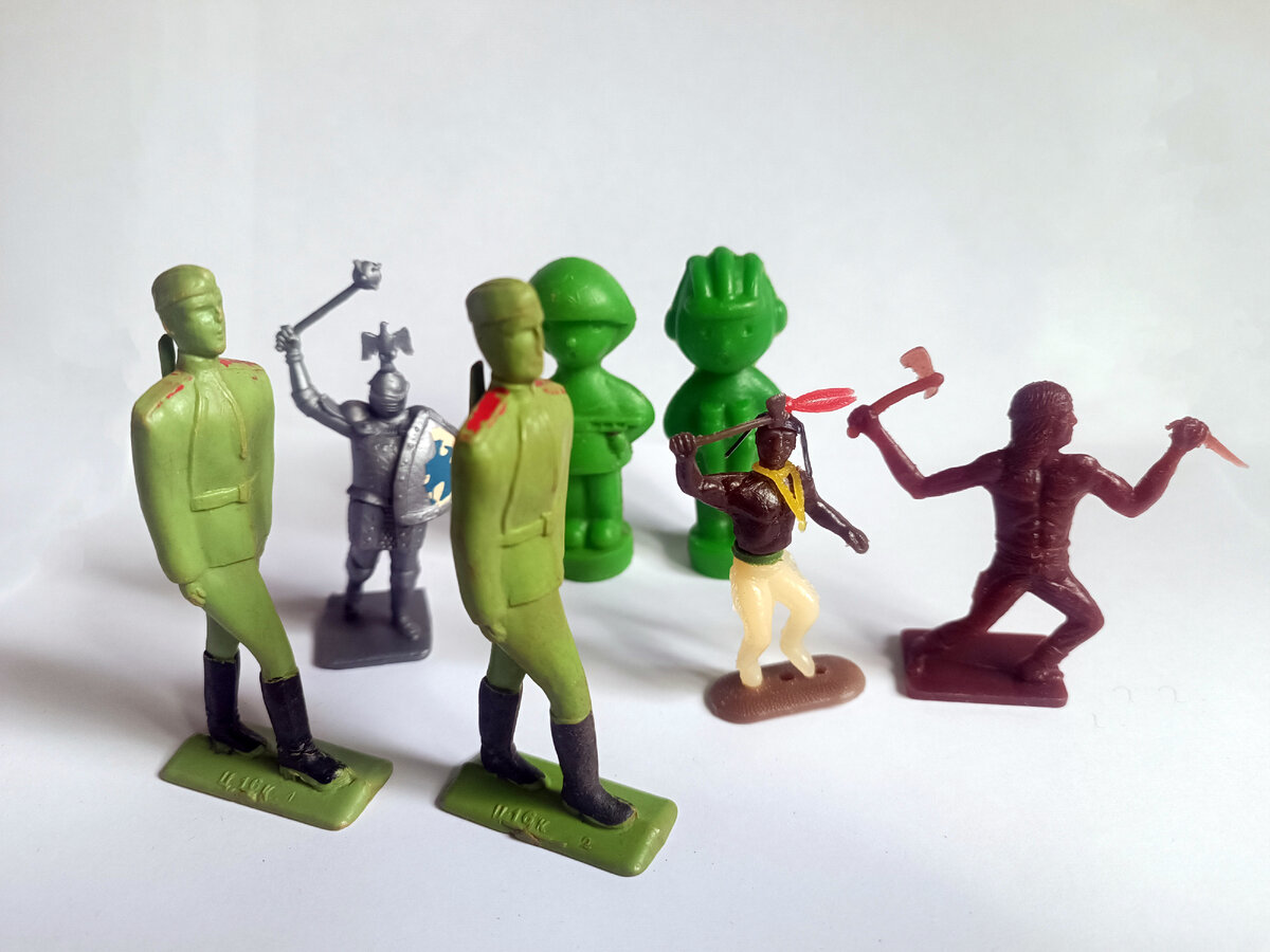 Советские солдатики. Из собрания автора