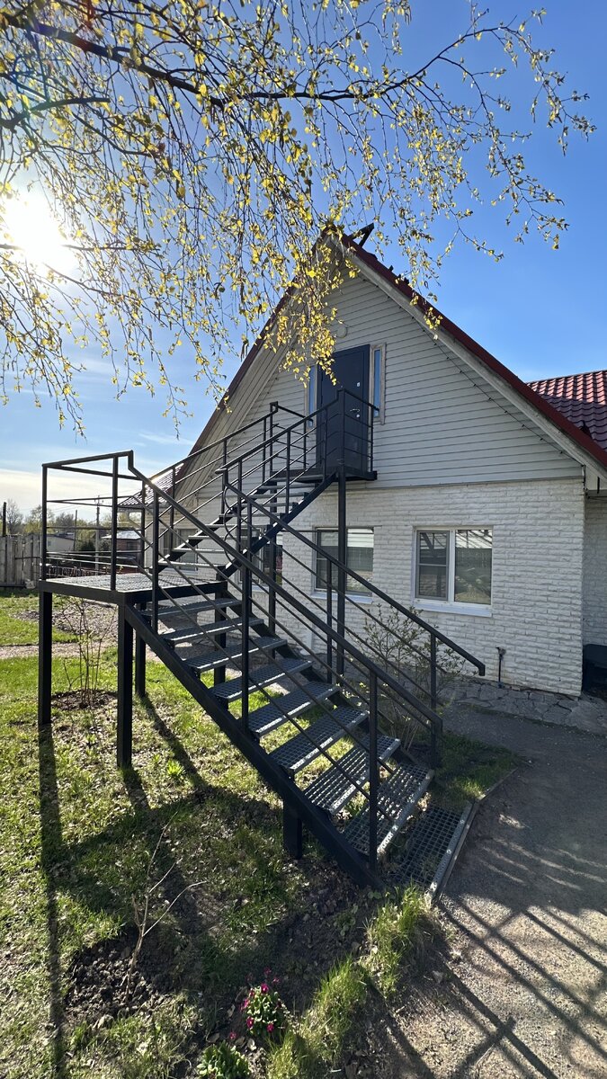 Вход на мансардный этаж