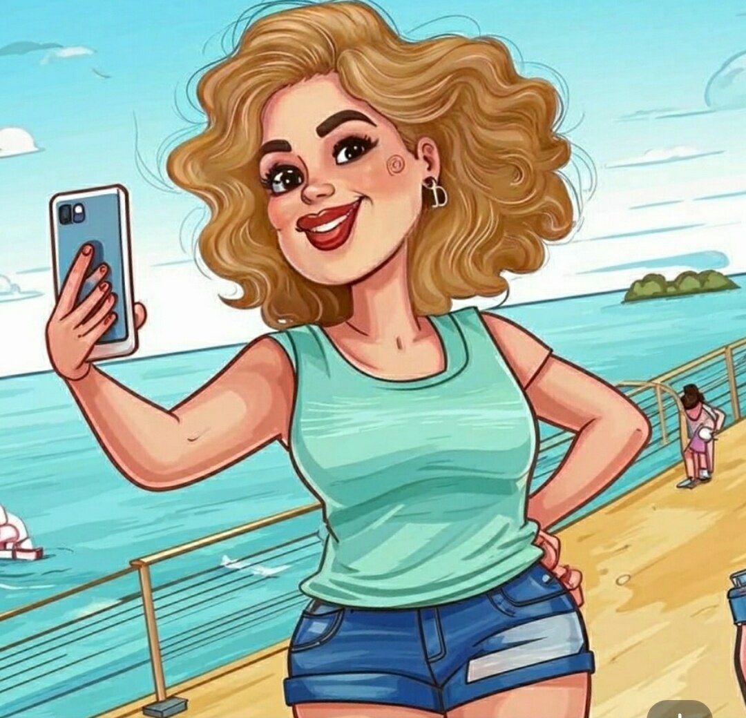 Селфи для интернета. Пусть все думают, что у меня всё в шоколаде. 