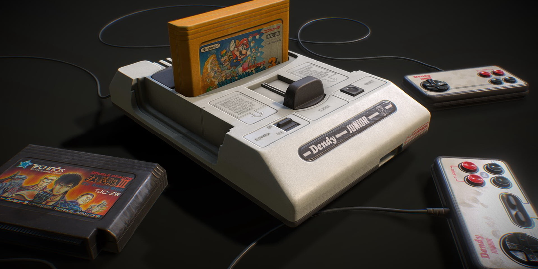 Мои первые 5 картриджей на Dendy