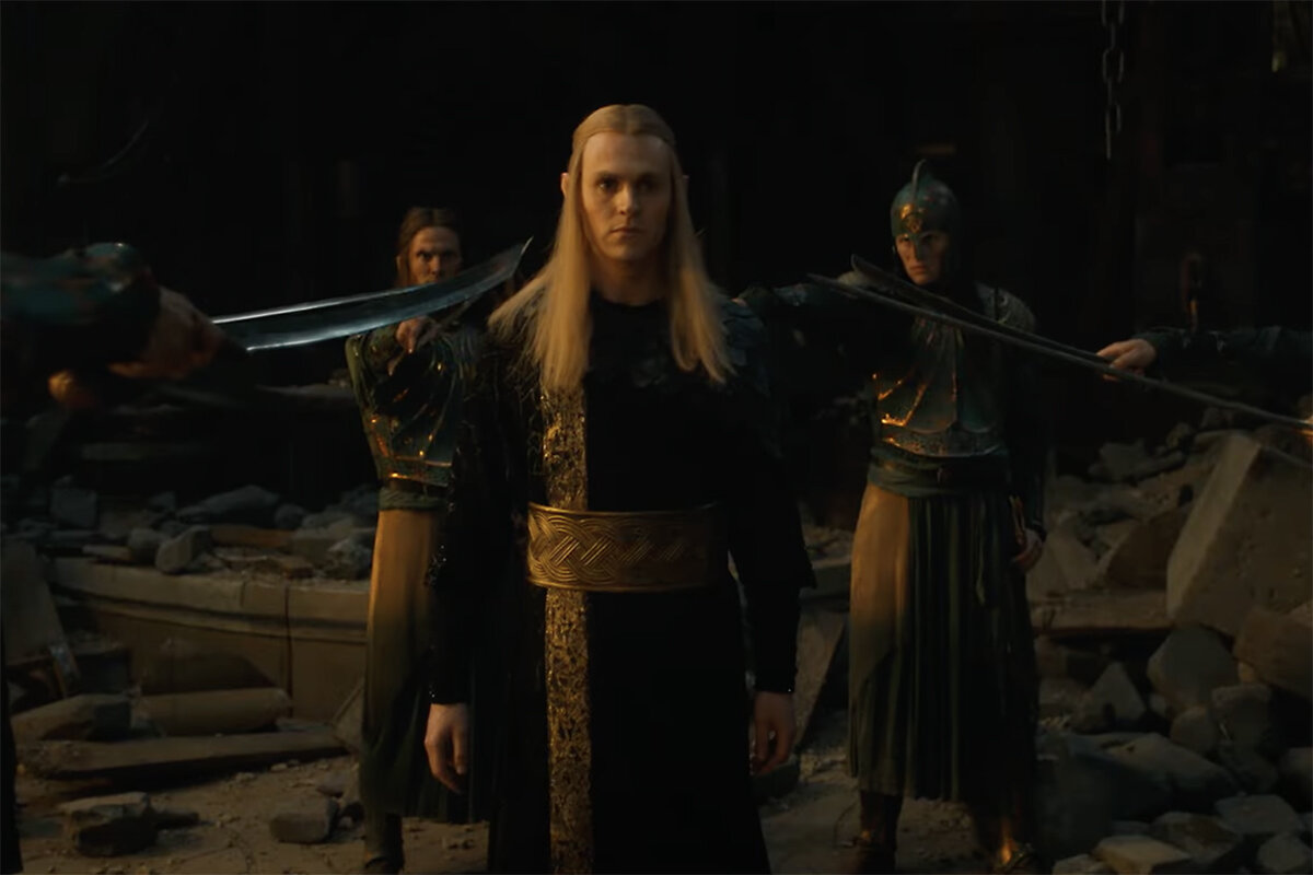 Prime Video / YouTube📷Кадр из тизера сериала «Властелин колец: Кольца власти»