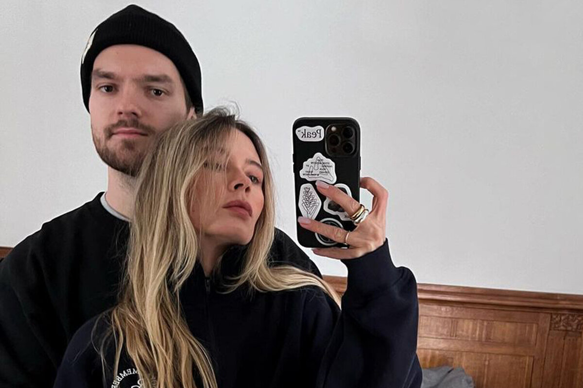 Никита Волков с женой Еленой