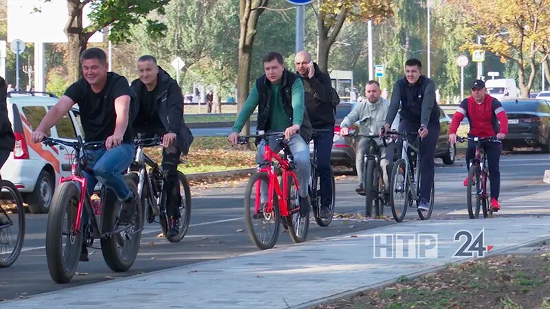    В Нижнекамске к традиционной всероссийской акции «На работу на велосипеде» запустят четыре «энергетические точки» // Фото: архив НТР 24