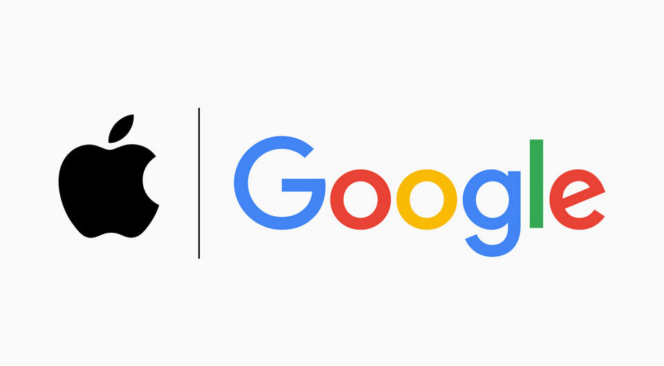   Apple, Google