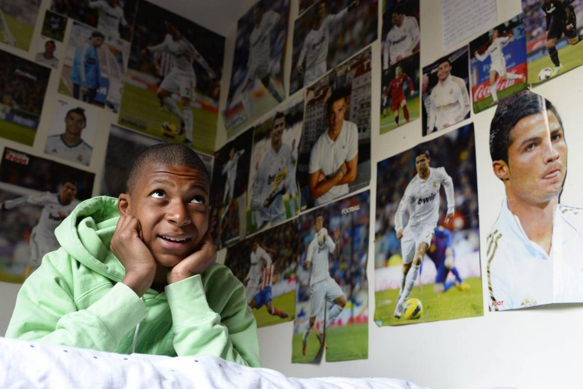 Мбаппе в подростковом возрасте 