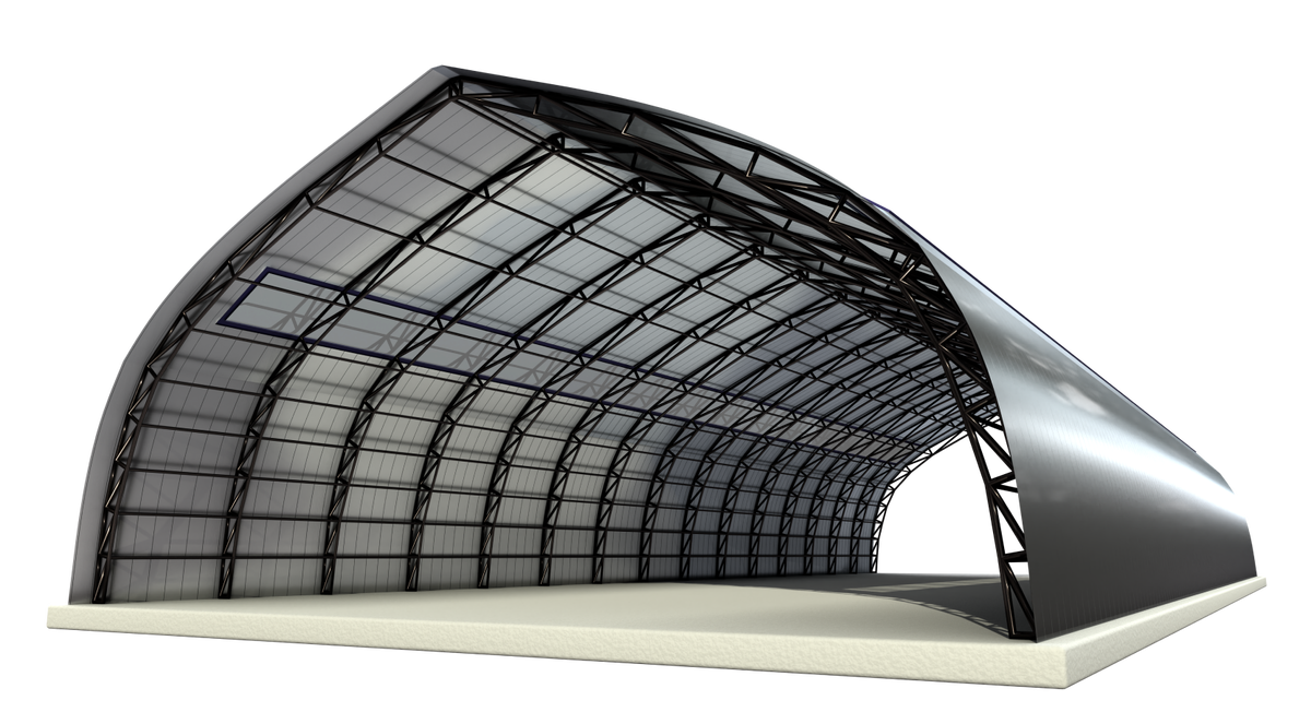 Конструкция ангара Геометрия