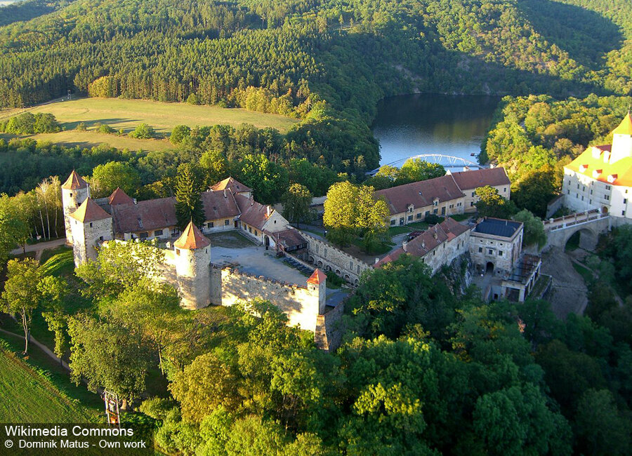 Замок Вевержи, близ Брно.